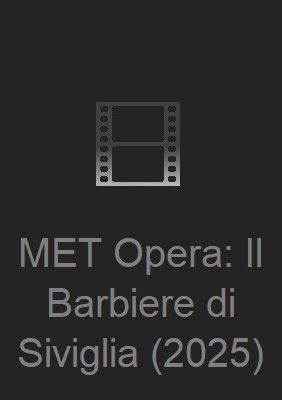 MET Opera: Il Barbiere di Siviglia (2025)